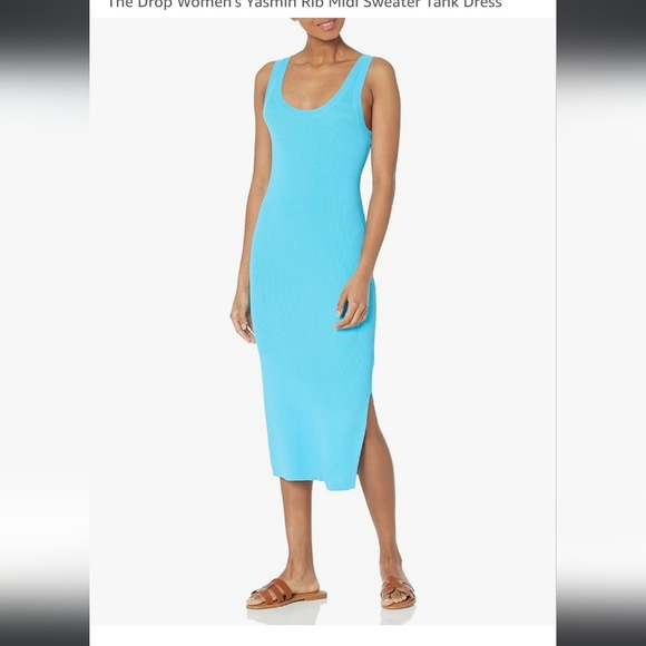 Blue Midi Dress - Picture 1 of 9